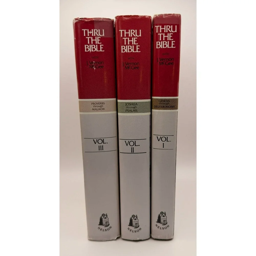 J Vernon McGee Thru The‎ Bible 3 Volume Set